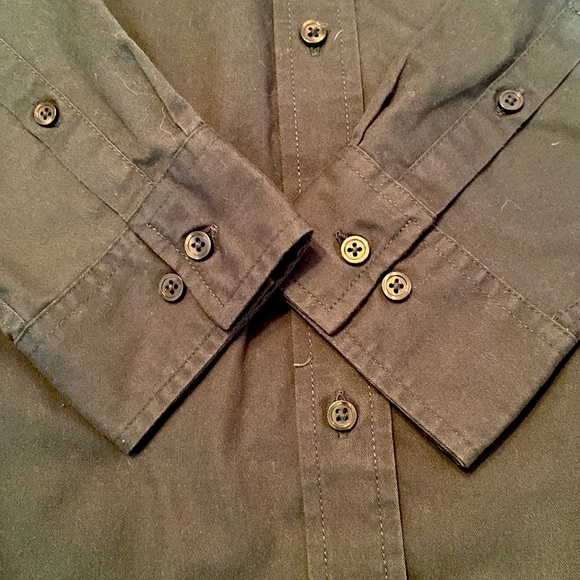 Cal Poly Crisp button down Dress shirt with long sleeves. In Port Authority - Picture 4 of 6